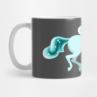 White Horse Mug